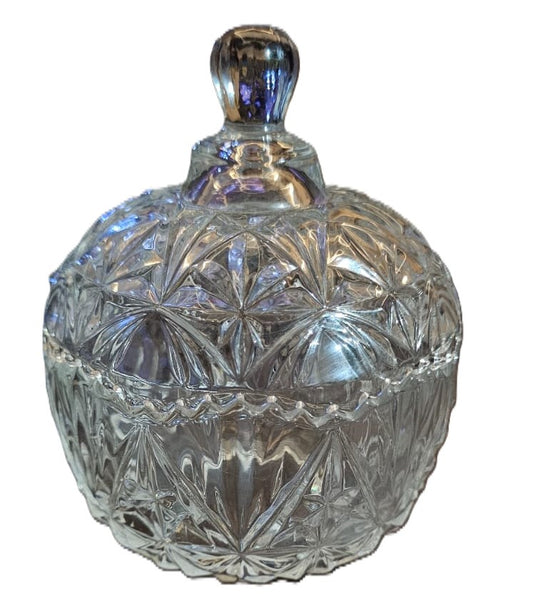 Crystal Clear Sweet Candy Jar