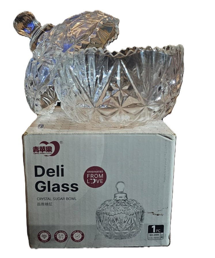 Crystal Clear Sweet Candy Jar