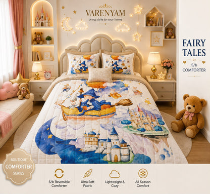 Fairy Tales Single Bed Reverseable Comforter