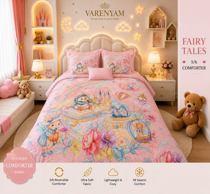 Fairy Tales Single Bed Reverseable Comforter