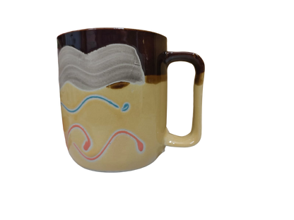 Cylindrical Ceramic Coffee Mug