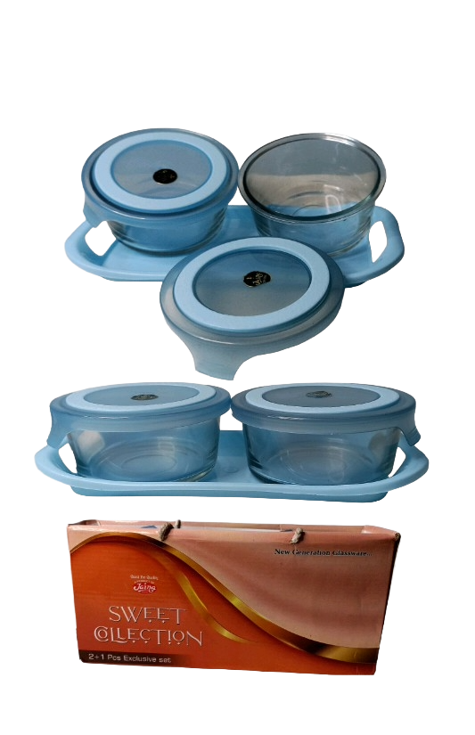 Airtight Bowls With Tray
