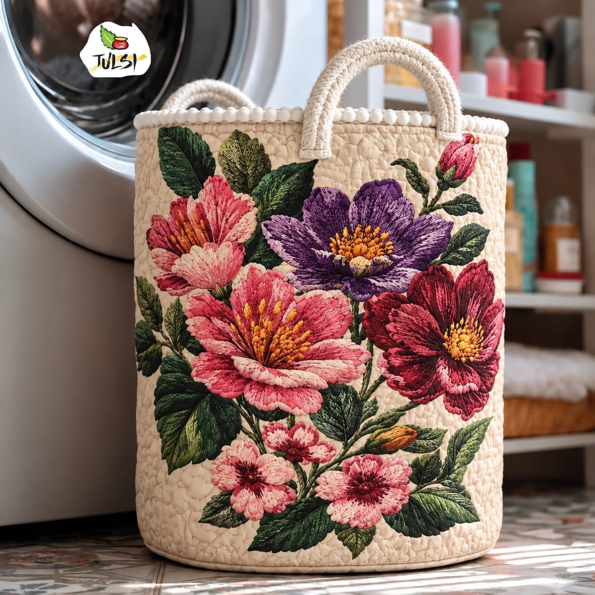 Jute Laundry/Storage Basket