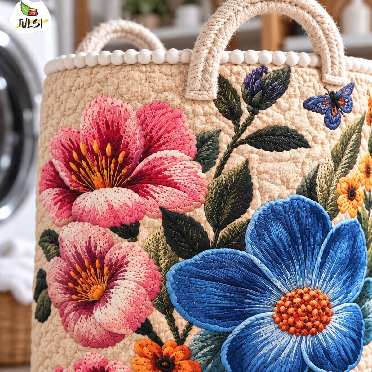 Jute Laundry/Storage Basket