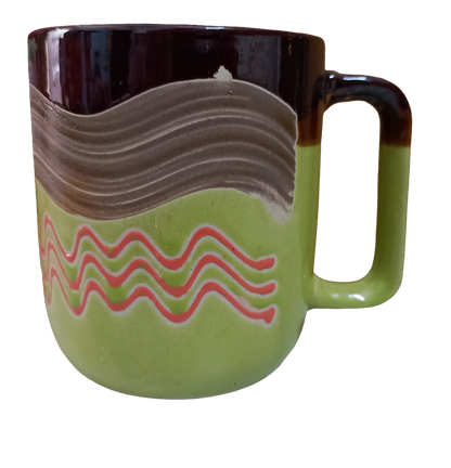 Cylindrical Ceramic Coffee Mug